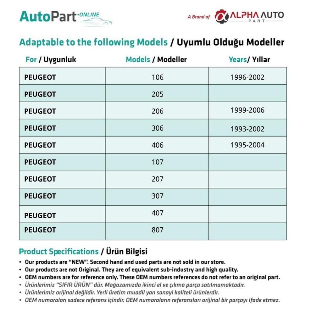 Gear Knob for Peugeot Partner, Expert