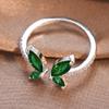 European and American New Butterfly Ring Female Design Niche Ring Personalized Open Ring