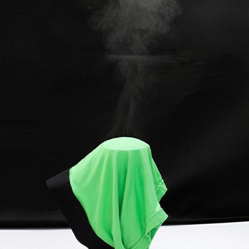 Men's 50-Count Modal Boxer Briefs - Breathable, Double-Layer, Solid Color, Adult Simple Knit Design