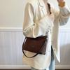 Retro Fashion Casual Tote Bag Women'S Trend Large Capacity Commuter Shoulder Bag