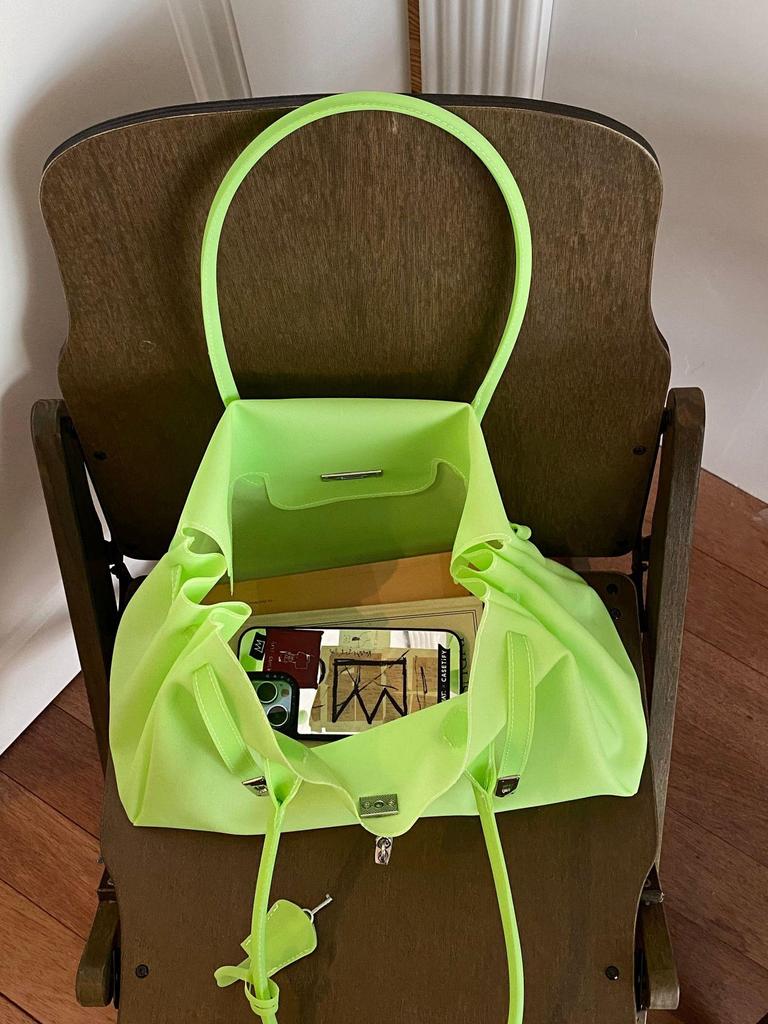 Borsa a Mano Trendy Coreana Colore Macaron Gelatina - Borsa a Spalla Singola Sottobraccio