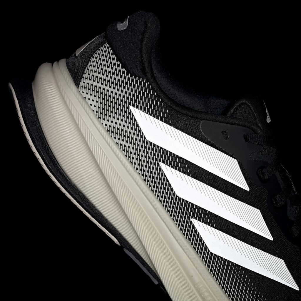 IG2168 Adidas Supernova Rise 2 Wide Running Core Black Zero Metalic (Men's)