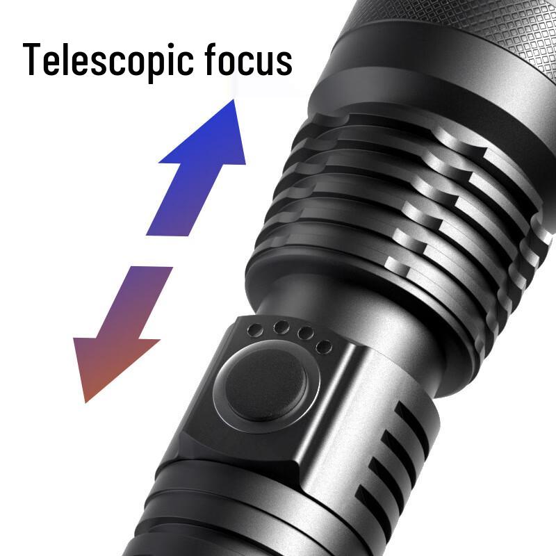 LaiCai High-Power Outdoor Tactical Flashlight