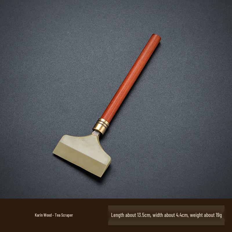 

Solid Wood & Bamboo Handle Tea Tray Cleaning Brush and Scraper No Specification