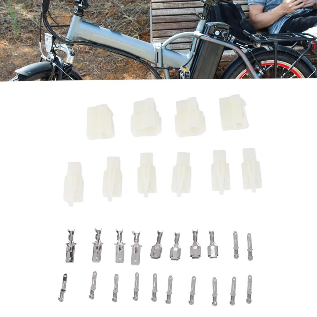 Controller Plug Connector Pin Set Replacement Accessories for Car Motorcycle Motorbike