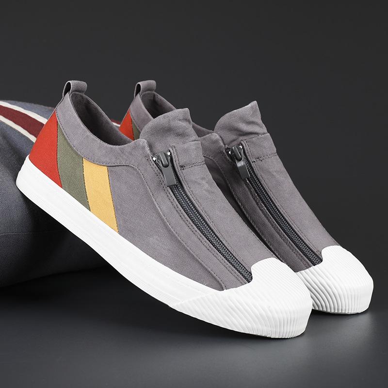 Модные новые мужские повседневные туфли дышащие мужские кроссовки повседневные туфли — фото 9