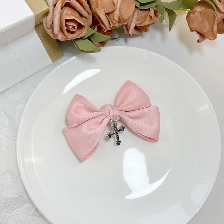 Schleifen-Haarspangen Goth-Schleifen-Haarspangen Entenschnabel-Haarspangen für Mädchen und Frauen