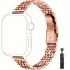 Two-tone Stainless Steel Bracelet For Apple Watch 38/40/41/42/44/45/46/49mm Series 1-10 & SE Metal Wristband for IWatch Series