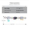 Aipinqi Baby Stroller Hanging Toy with Teether Rattle for Visual Development