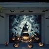 7 X 8 Ft Halloween Garage Door Cover Decorations Witch Cauldron Banner Hanging H