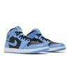 Air 1 Mid University Blue Svart Herr Retro Sneakers DQ8426-401
