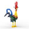 Yigebebe Movie Ocean Animals Heihei Chicken 266PCS Ideas Model Building Blocks Toys For Toy Gifts Bricks