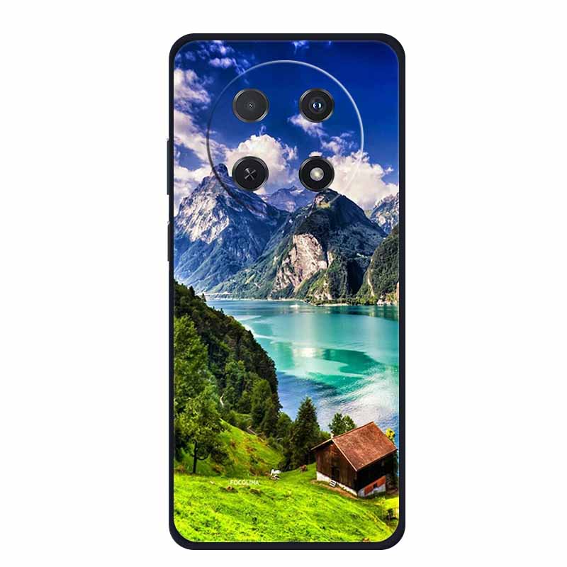 Phone Case For Huawei Nova 14i Back Cover Case Shockproof Black Silicone Soft Funda Para For Huawei Nova 12i Y91 13i Case Coque