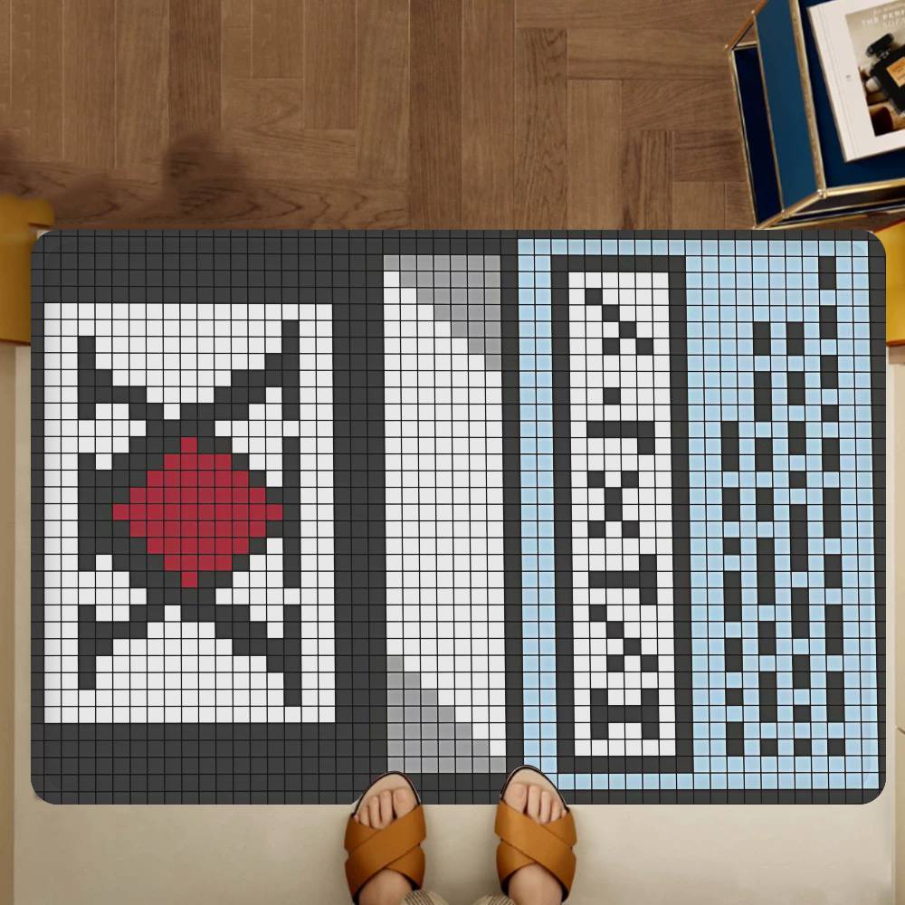 

Anime Hisoka Hunter X Hunters Bathroom Mat Kids Room Bedroom Decoration Balcony Anti-Slip Doormat Living Room Welcome Rug 40x60cm