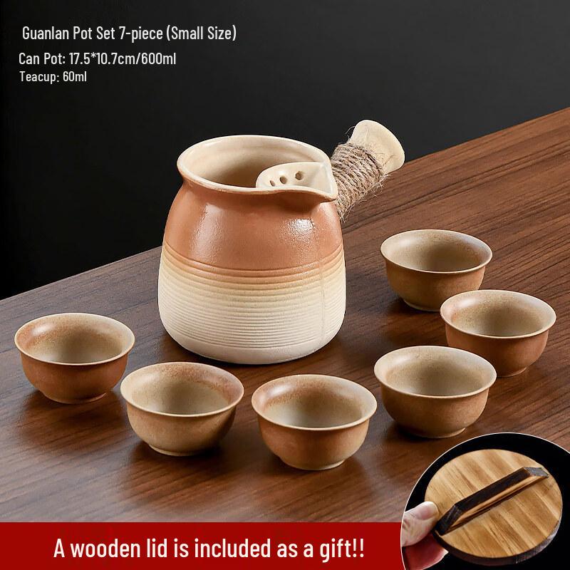 Pottery Tea and Roasted Milk Kettle