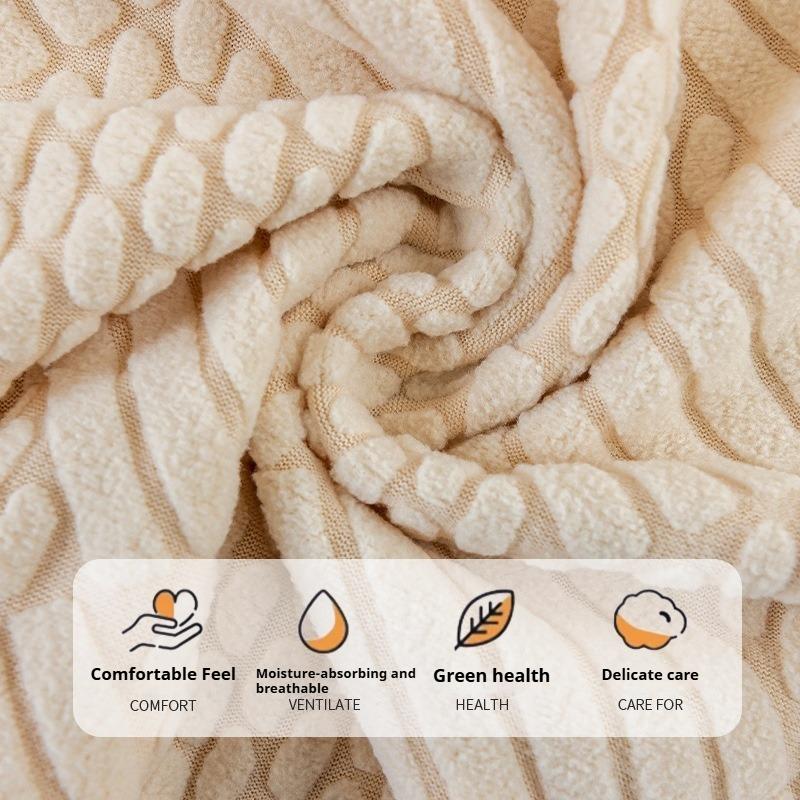Anti-slip Thickened Chair Cover Skirt Backrest Integrated Chair Cover Elastic Home Restaurant Chair Cover Four Seasons Universal