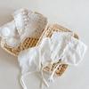 Cotton Bonnet Hat Breathable Sun Hat Boys Girls Caps Lace Mesh Hat  Newborn Baby