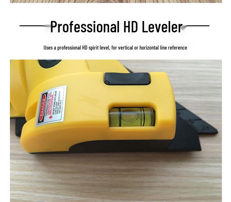 High-Precision Green Infrared 90° Angle Laser Level Tile Sticker