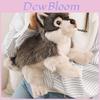 Wolf Plüschtier Tierfigur Mit Kurzflor-Material Für Kinder Und Erwachsene
