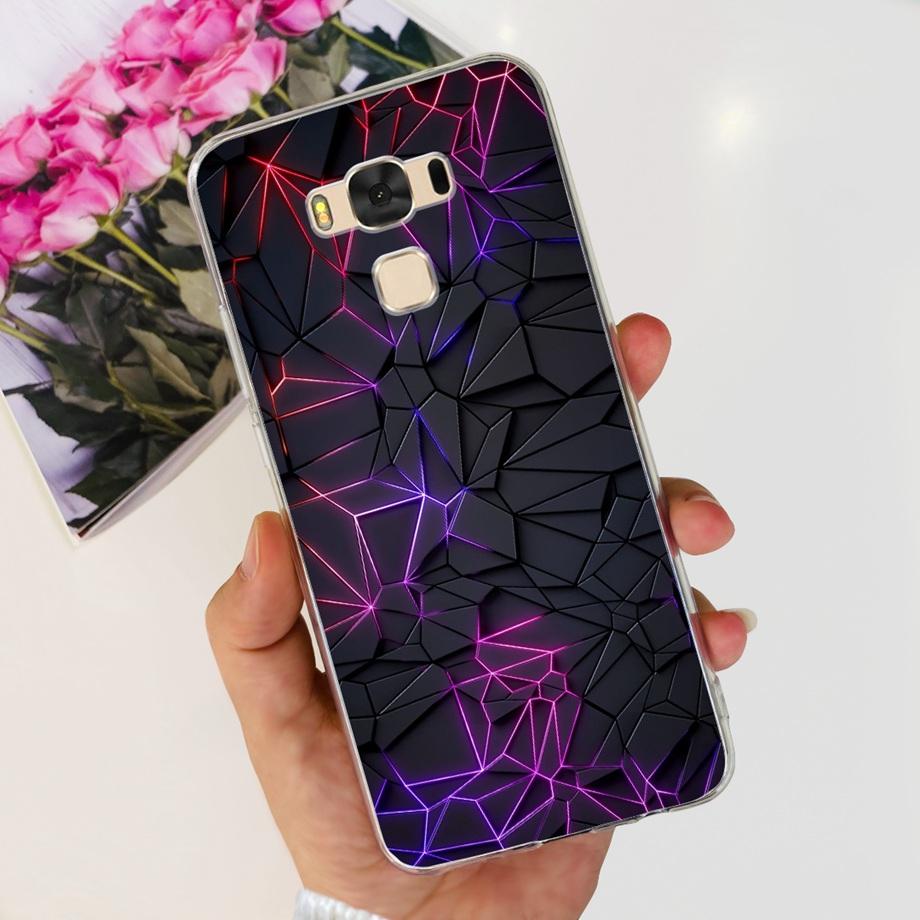 For ASUS ZenFone 3 Max ZC553KL Back Cover Case Soft Clear Silicone Shockproof Protection Funda Coque On ASUS ZC553KL Capas