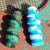 Portable Silicone Retractable Grenade Water Bottle 500ML Collapsible Sports Water Bottle Foldable Reuseable Drinking Cup Travel