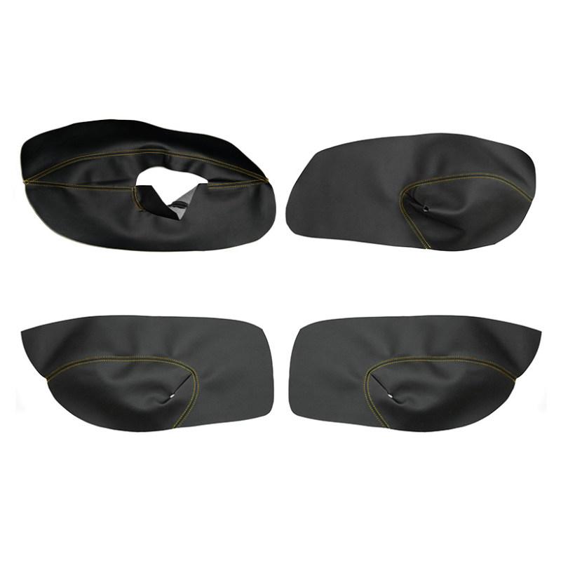 LHD / RHD Only 4 Doors Car For VW Golf 4 MK4 Bora Jetta 1998 - 2005 Door Armrest Panel Microfiber Leather Cover Trim