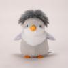 Magnetic Canary Plush Toy 13cm Realistic Finch Bird Lovely Bird Series Figurine Soft Stuffed Animal for Kids Collectors