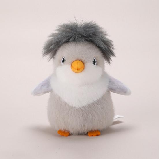 Magnetic Canary Plush Toy 13cm Realistic Finch Bird Lovely Bird Series Figurine Soft Stuffed Animal for Kids Collectors