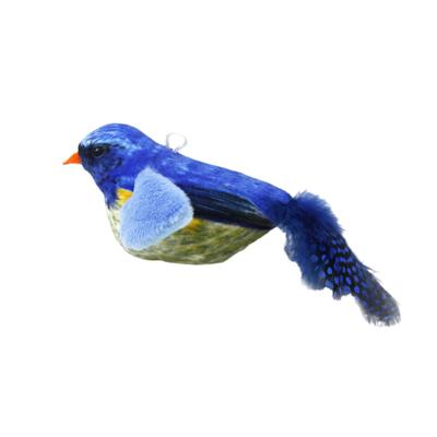 Flap Bird Pet Toy, Interactive  Exercise Toy With Realistic Bird Chirping Sounds For Bored Indoor Adult  And Kittens