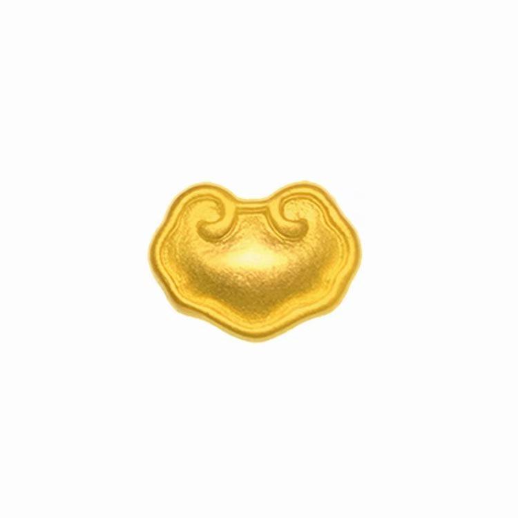 Pure Gold Slim Waist Abacus Pendant Necklace - Promotional Gift Style