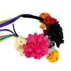 Faixa de Cabeça com Design de Flor de Caveira Para Festa de Halloween Leve Confortável Aro de Cabelo Faixa de Cabelo Única Acessório de Cabeça para Cosplay