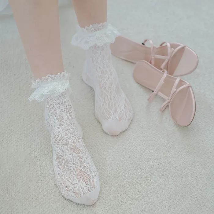 [Gift Wrapping] Rosina Lace Socks 2 colors