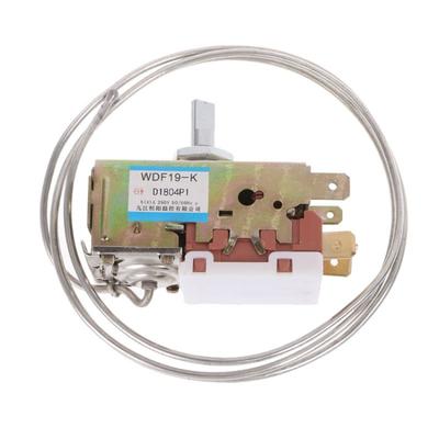 WDF19-K Refrigerator Thermostat 250V Household Metal Temperature Controller Refrigerator Parts