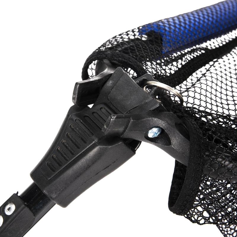 Collapsible Fishing Net Pole Triangle Folding Landing Net Aluminum Alloy Casting Foldable Hand Net for Fly Fishing