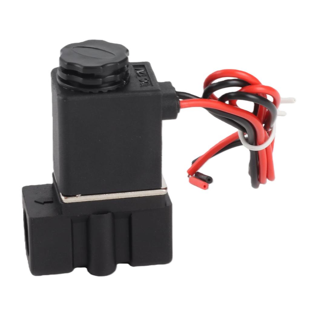 Fast Response Plastic Electric Solenoid Valve 12V DC 2 Position 2 Way Air Water OilG1 4