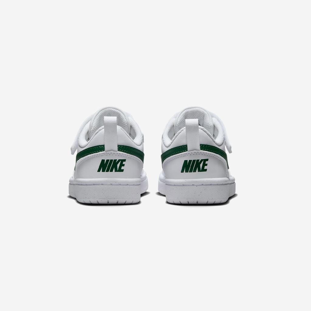 [Nike] Court Borough Low ReCraft Boys' Preschool Velcro [DV5457-133]