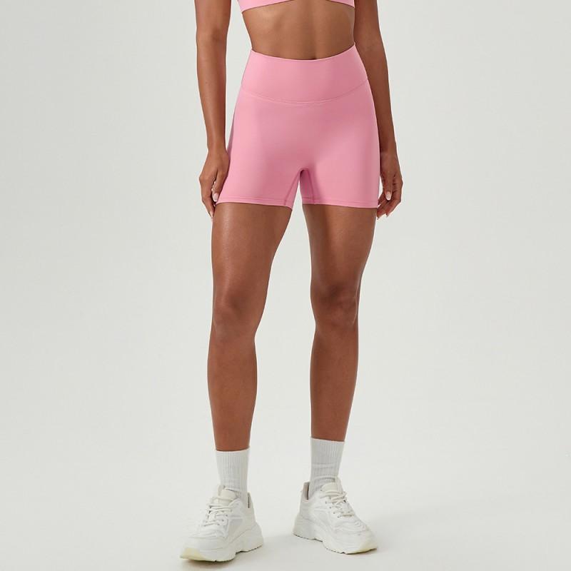 High Waist Seamless Yoga Shorts Women - Quick Dry Stretchy Workout Leggings With Butt Lift Effect