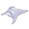 Guitar Pickguard Replacement Aluminum Foil Shielding PVC Scratch Protection Guitar Guard Plate