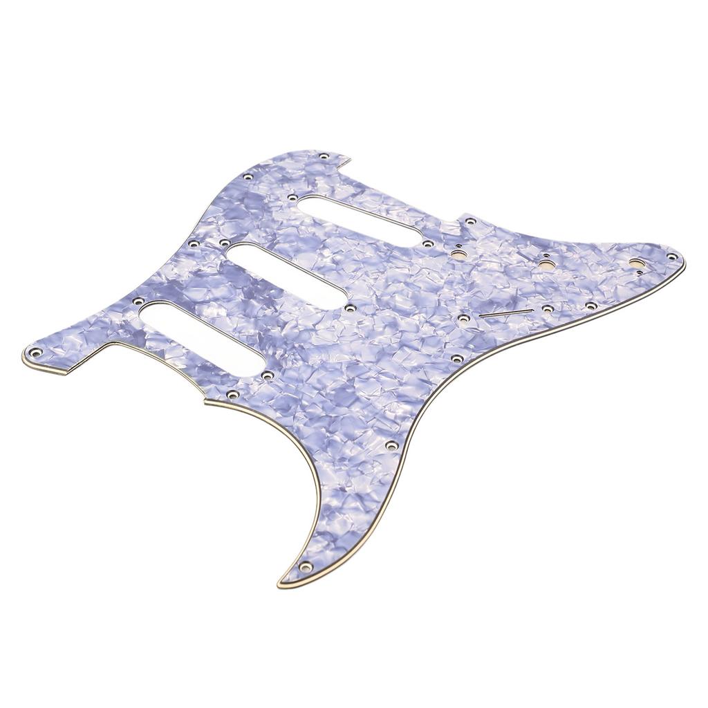 Guitar Pickguard Replacement Aluminum Foil Shielding PVC Scratch Protection Guitar Guard Plate