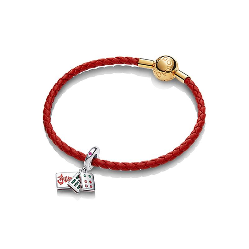 Pandora Lucky Rabbit Linmen Weaving Bracelet Women's Style zt2583