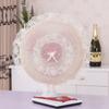 Pastoral Style Lace Electric Fan Cover Round Floral Floor Fan Covers Fan Dust Cover  Bedroom