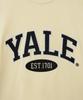 YALE Two-Tone Arch Short Sleeve T-Shirt_Yellow