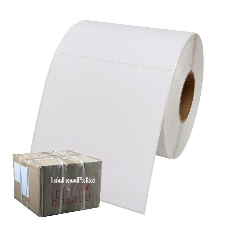 Three-Proof Self-Adhesive Thermal Paper for 100x100mm Waybill & Barcode Printing