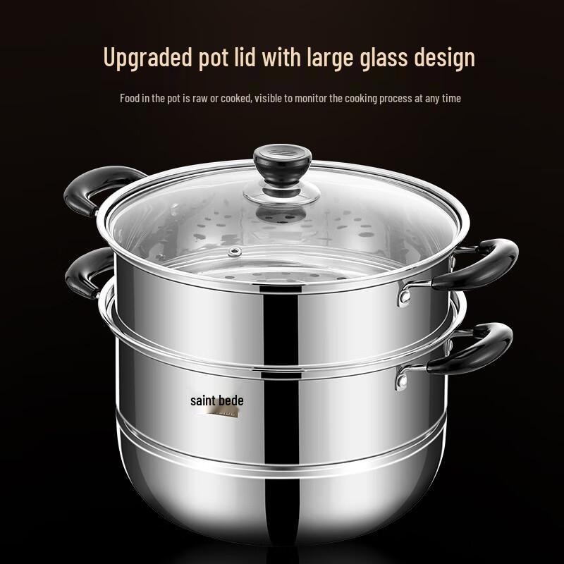 Jingxin 304 Stainless Steel Multi-Layer Steamer Pot