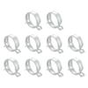 10pcs Spring Band Action Fuel/Silicone Vacuum Hose Pipe Clamp 36mm Low Pressure Air