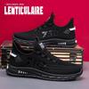 Large size trend mesh men's shoes new men's fly-woven breathable sports shoes fashion versatile casual shoes