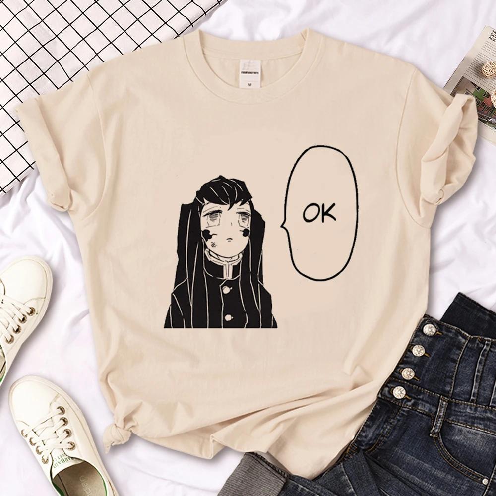 Muichiro Tokito Tee women manga t-shirts girl comic harajuku y2k clothing