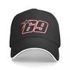 Černá Závodní # 69 Jezdecká Nicky Hayden Motocyklová Letní Baseballové Čepice Unisex GP High-end FeUnisex Plážové Dědečkovské Čepice Trucker Čepice