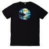 T-Shirt Colorful Stained Glass Lighthouse Motif CottonWill Be Opened In a New Window or Tab