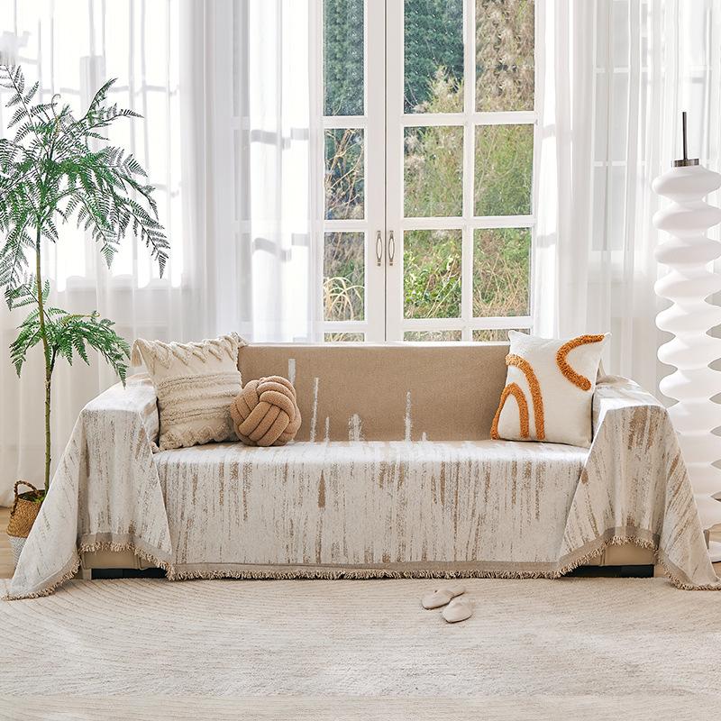 Chenille Sofa Towel Four Seasons Universal Anti-Scratching Universal Sofa Cover All-Inclusive Universal Autumn and Winter Sofa Cover Cloth
